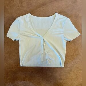 Women's Sage Crop Top